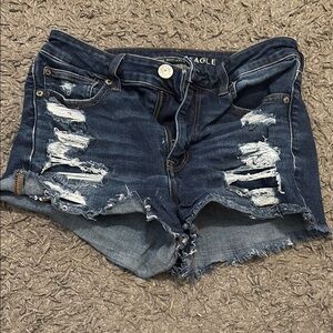 American eagle distressed Jean shorts
